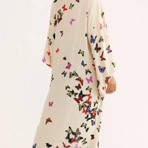 NWT!! Free People Butterfly Kisses Kimono